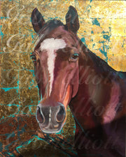 Portrait of Melody's Horse 2018 - DISPLAY ONLY - NOT FOR SALE