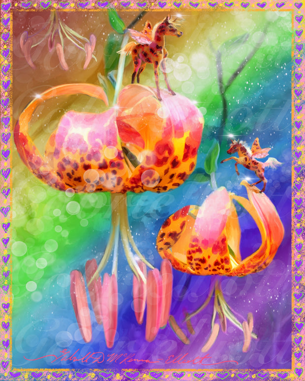 Wild Baby Tiger Lily Unicorns